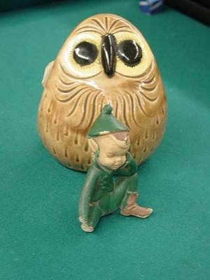 Owl and Elf Owl and Elf
