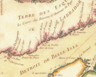 Captain Cook's 18th century map identifies "Baye St. Claire".