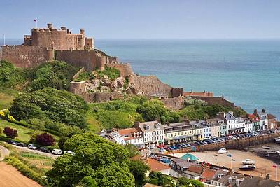 Jersey, the largest of the Channel Islands. Jersey, the largest of the Channel Islands.