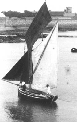 19th century Jersey fisherman's boat (at La Rocque, Jersey) 19th century Jersey fisherman's boat (at La Rocque, Jersey)